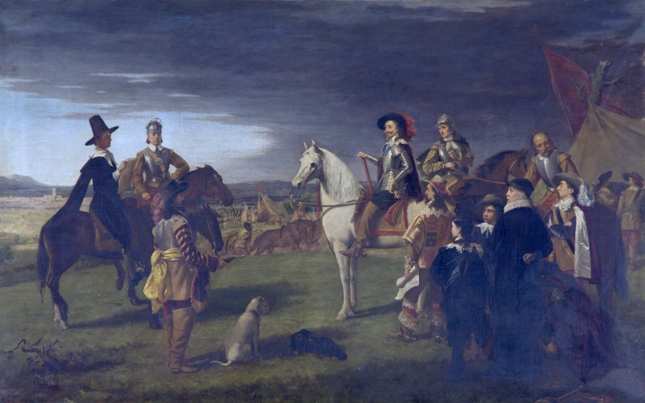 Gloucester Kuşatması, 1643, 1860 by Robert Dowling