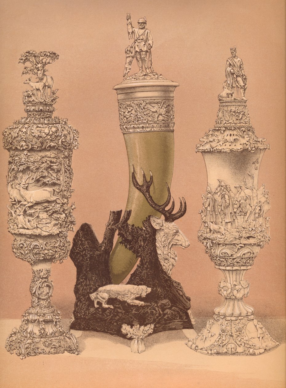 Fildişi Oymaları, 1893. by Robert Dudley