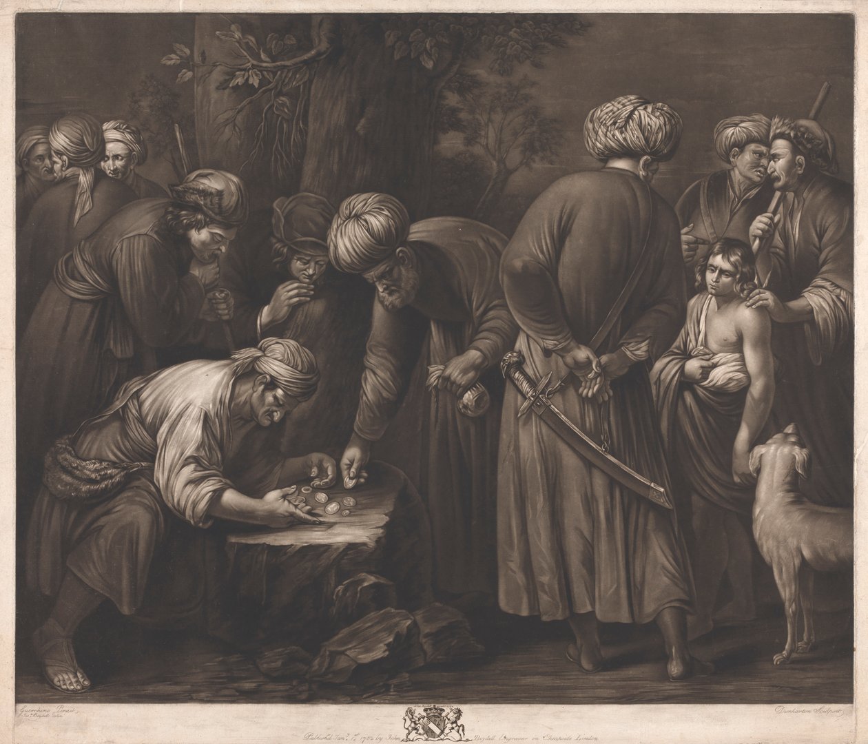 Kardeşleri Tarafından Satılan Joseph by Robert Dunkarton