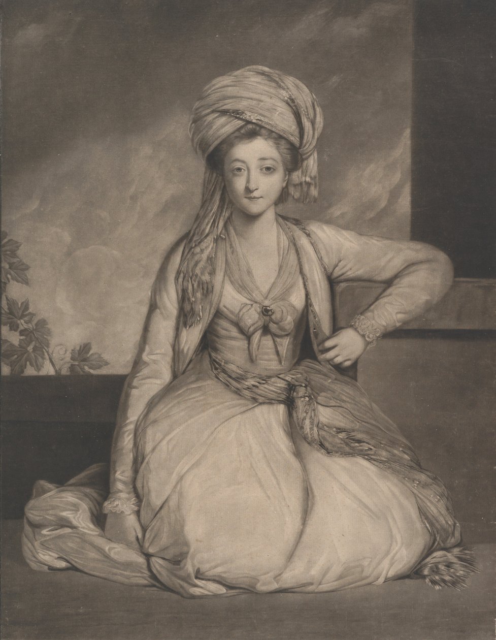 Mary Horneck, 1 Şubat 1778. by Robert Dunkarton