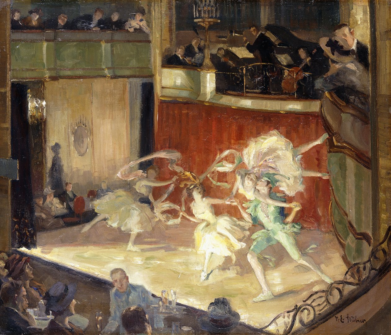 Tiyatroda by Robert Emil Stubner