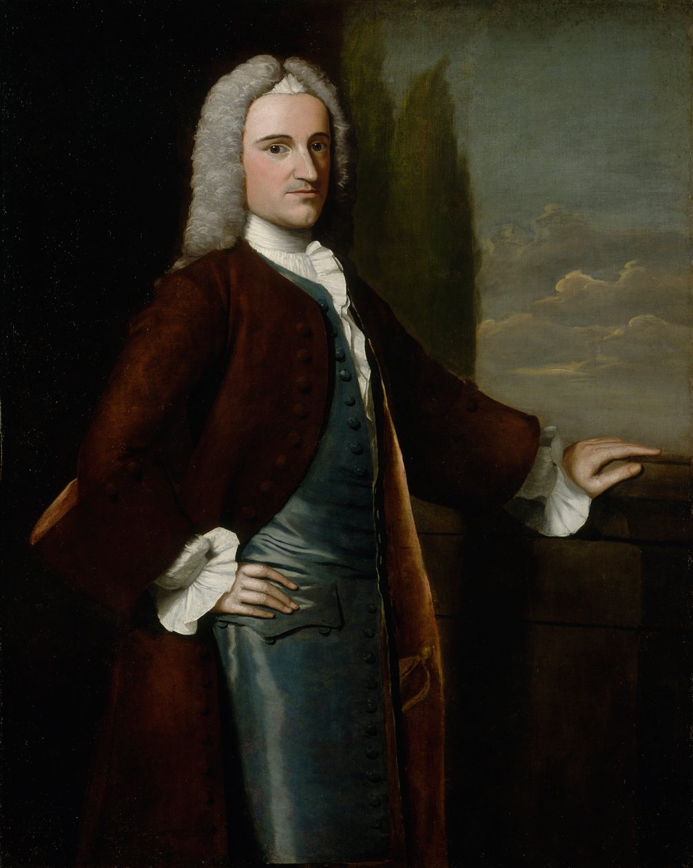 Thomas Hopkinson, 1746. by Robert Feke