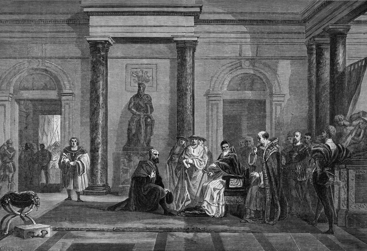 Papa Julius II by Robert Fleury