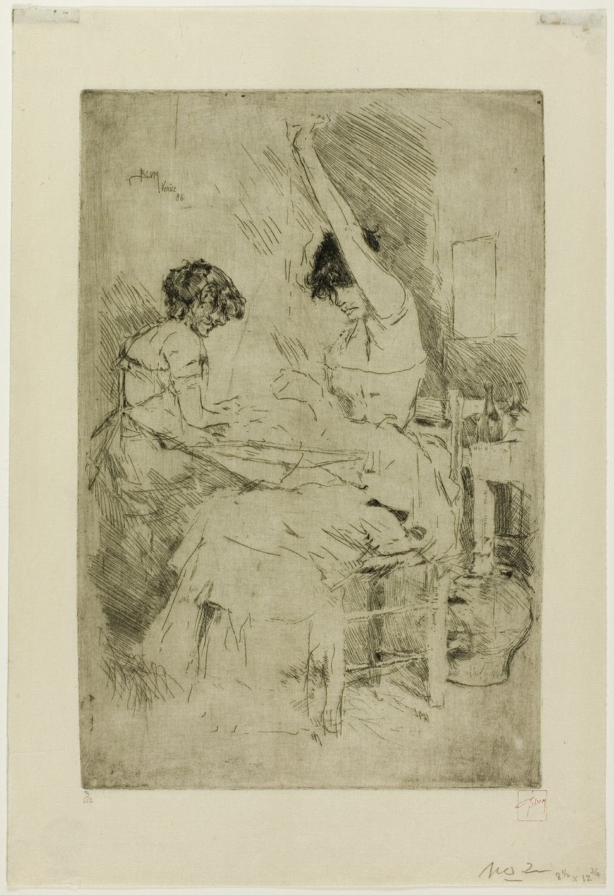 Boncuk Stringers, Venedik by Robert Frederick Blum