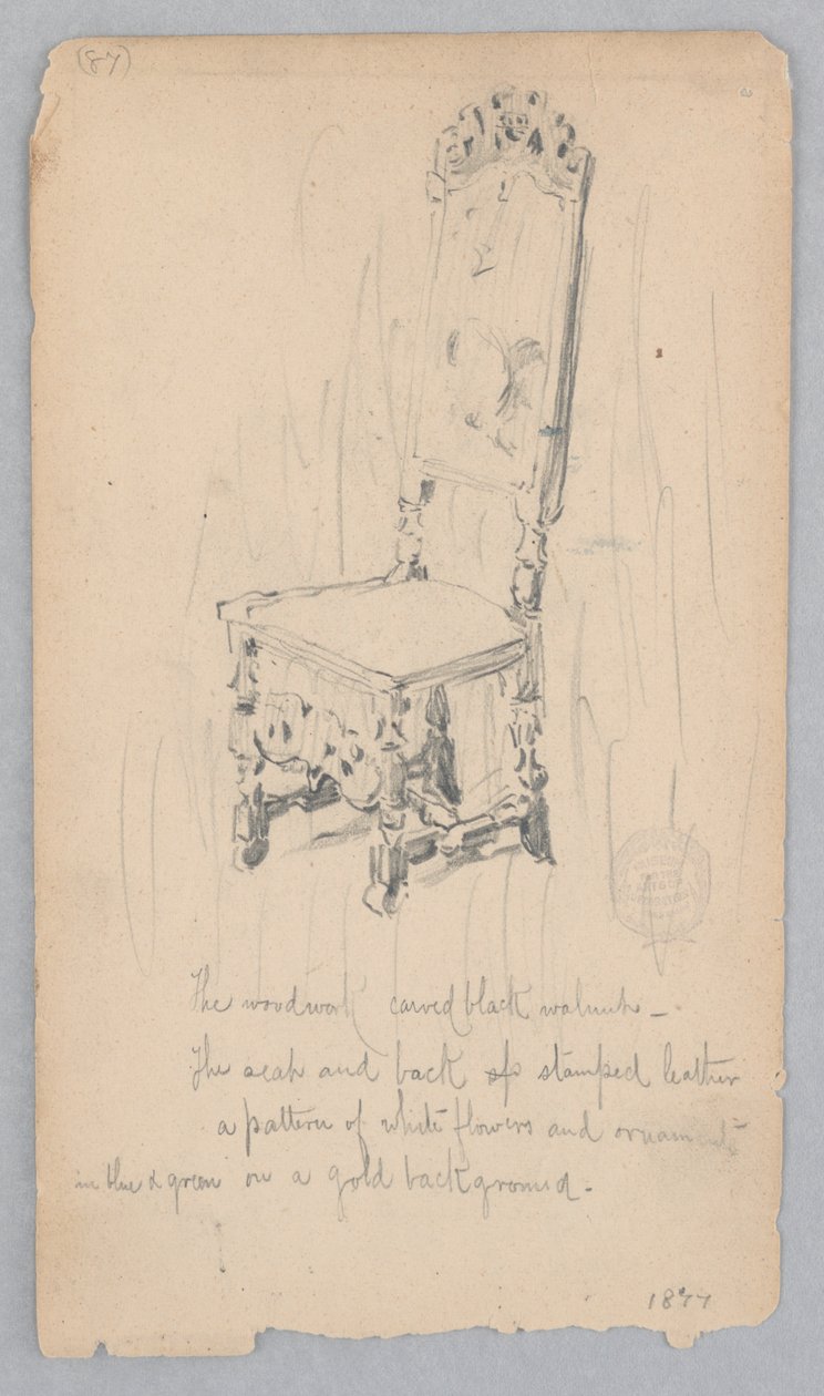 Sandalye by Robert Frederick Blum
