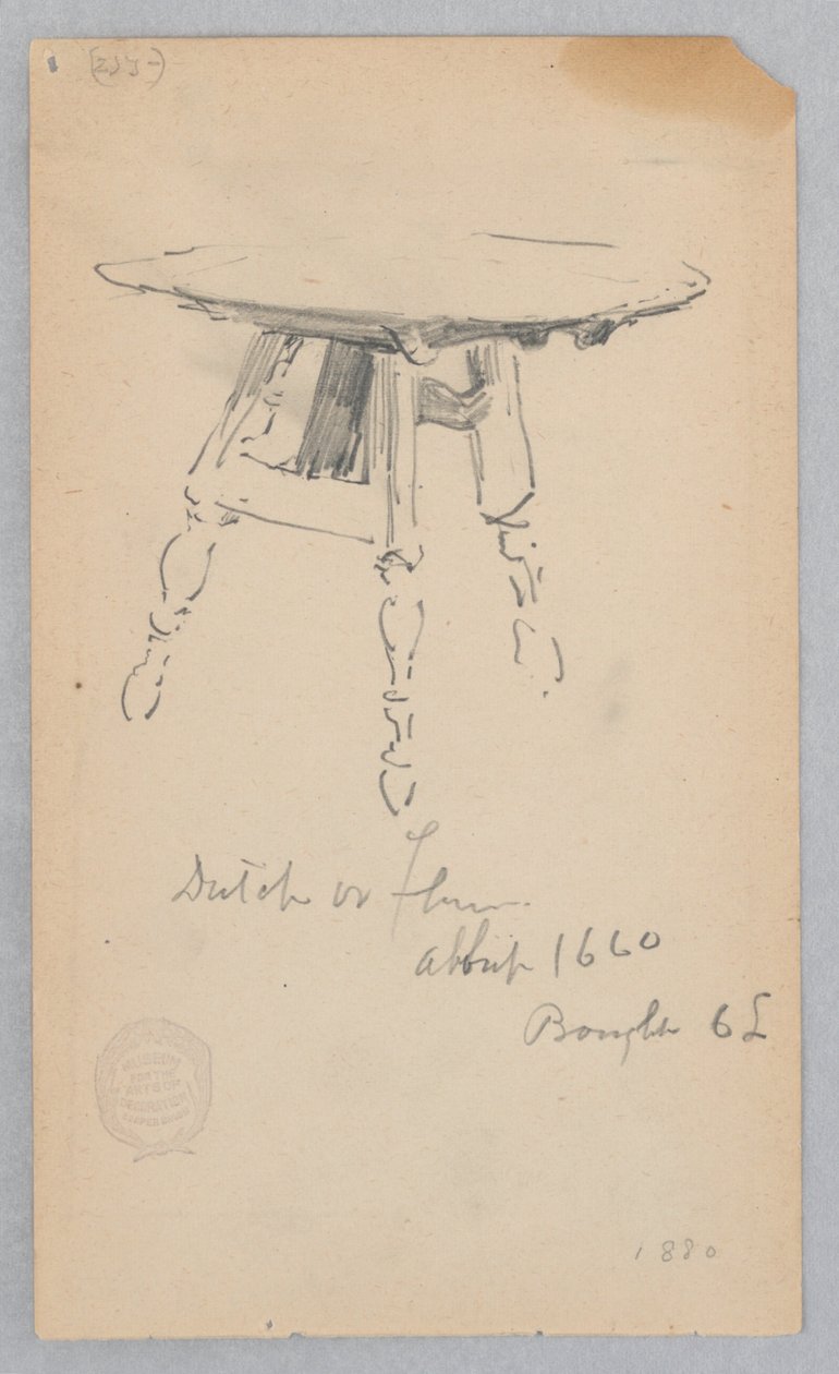 Çalışma masası by Robert Frederick Blum