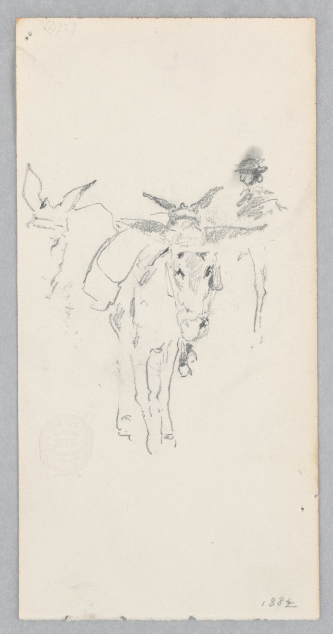 eşekler by Robert Frederick Blum