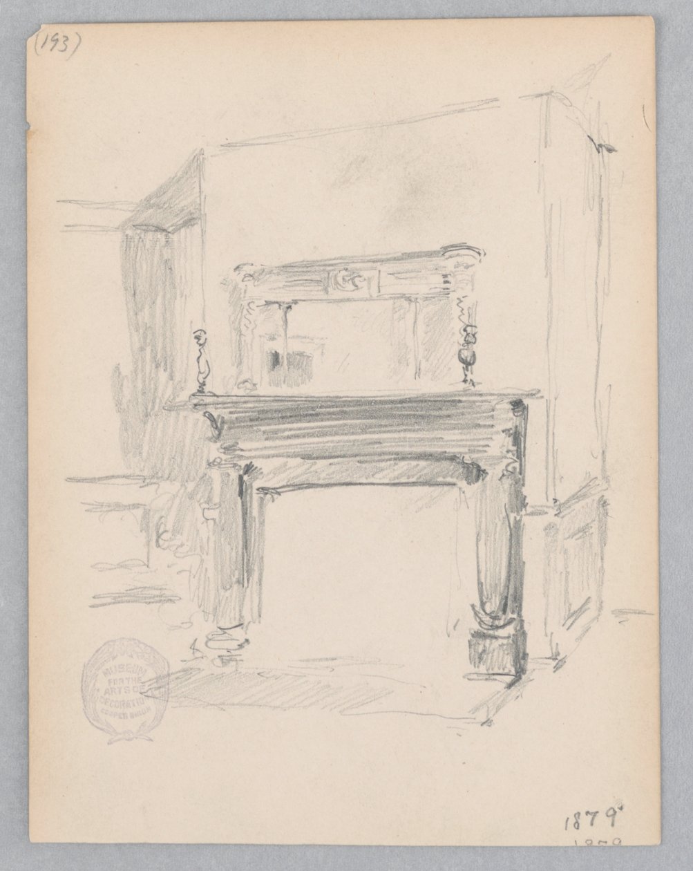 Şömine by Robert Frederick Blum
