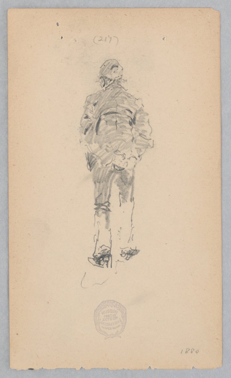 Erkek adam by Robert Frederick Blum