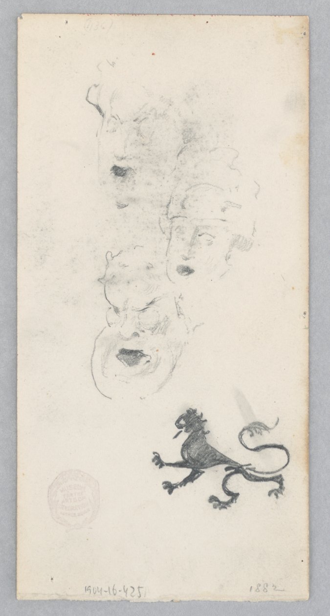 yaygın aslan by Robert Frederick Blum