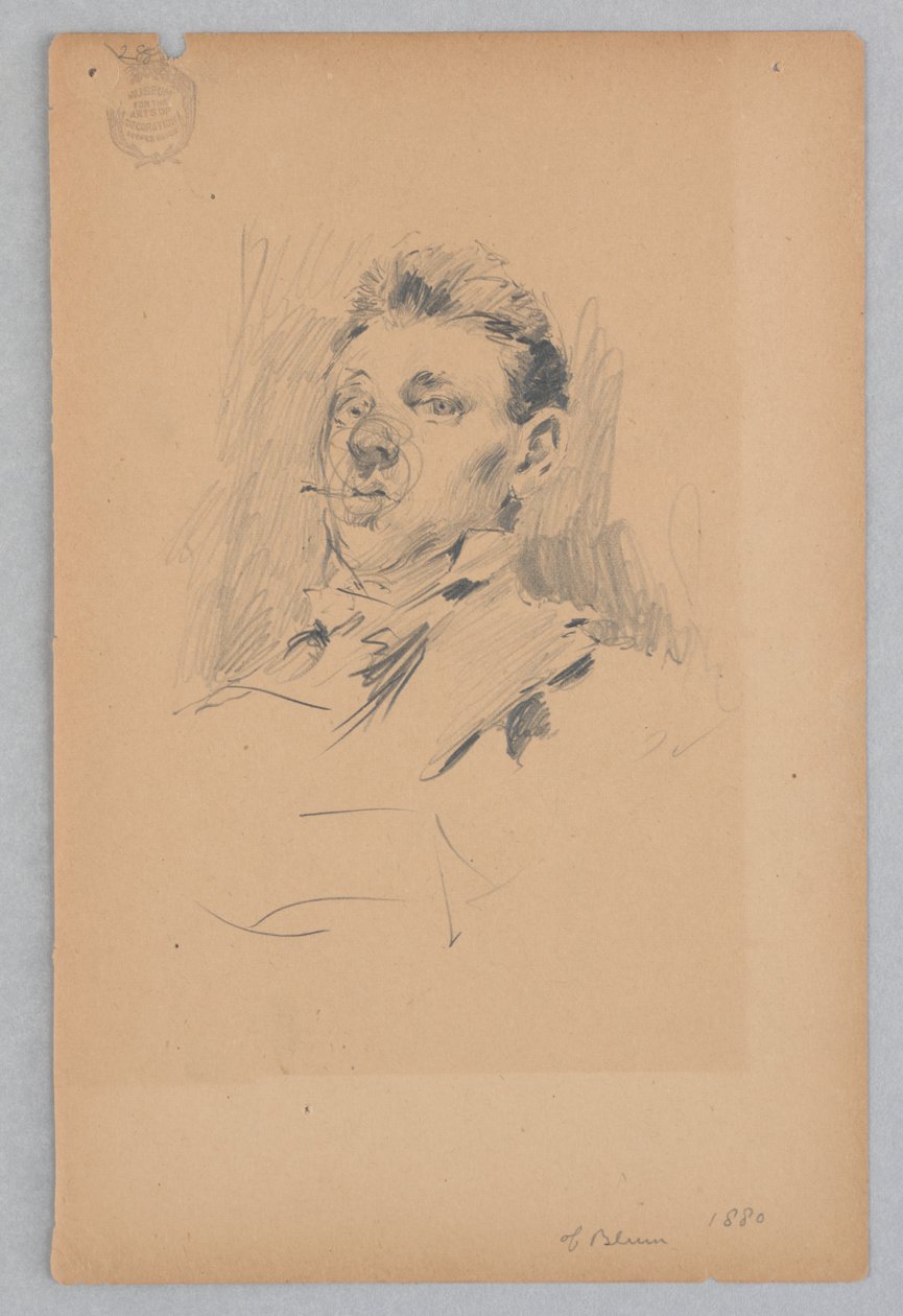Otoportre by Robert Frederick Blum
