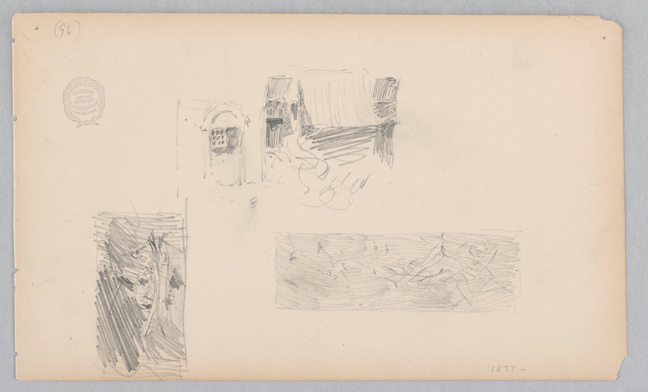 sokak sahnesi by Robert Frederick Blum