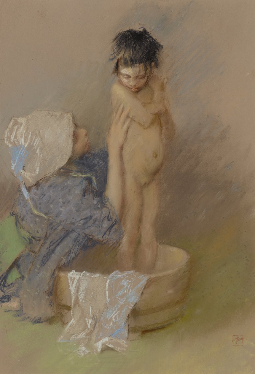 Hamam, 1890 by Robert Frederick Blum