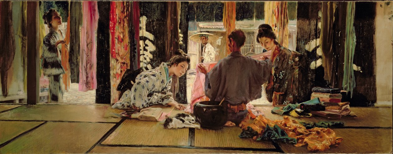 İpek Tüccarı, 1890-93 by Robert Frederick Blum