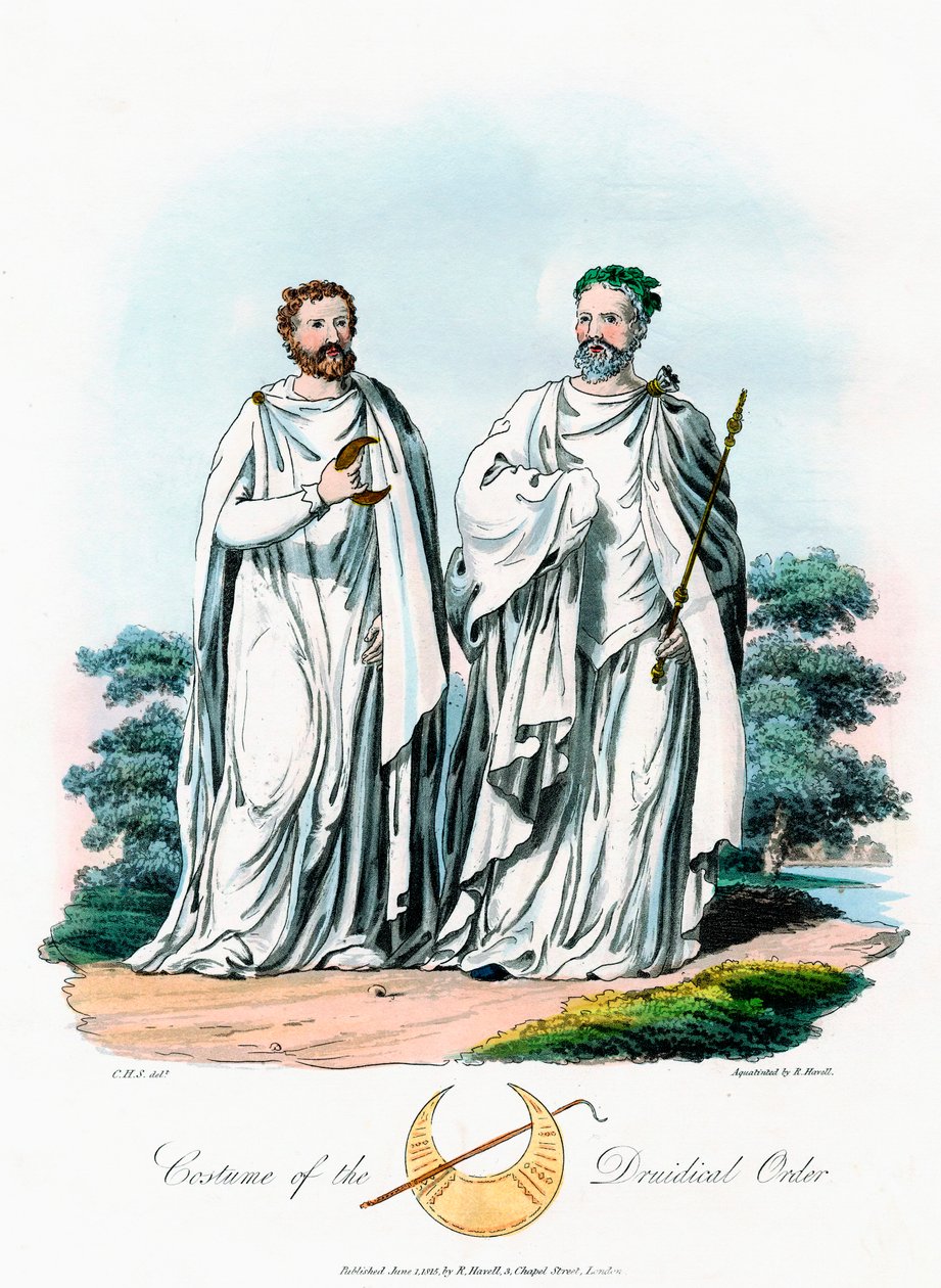 Druidler, 1815 by Robert Havell