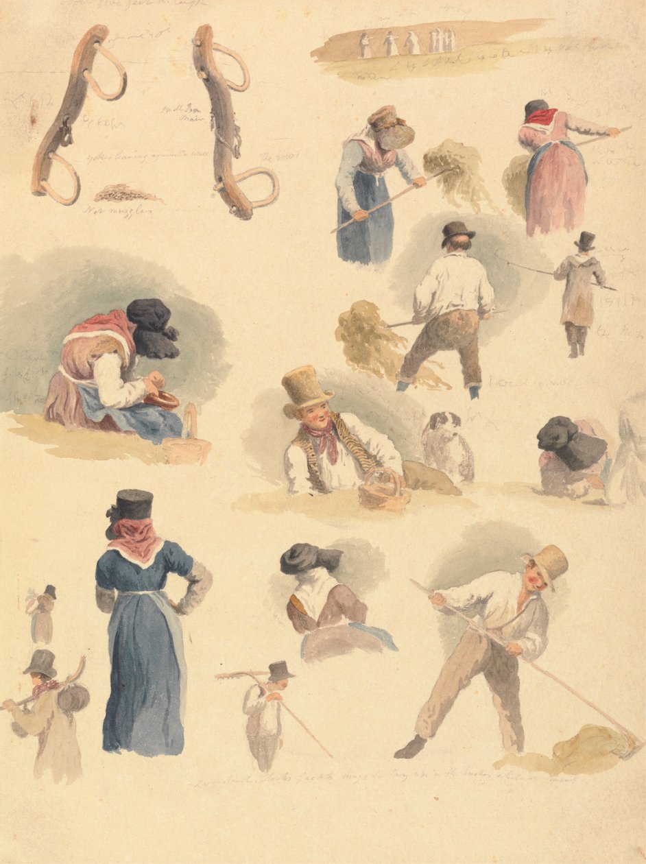 Haymaker Çalışmaları by Robert Hills