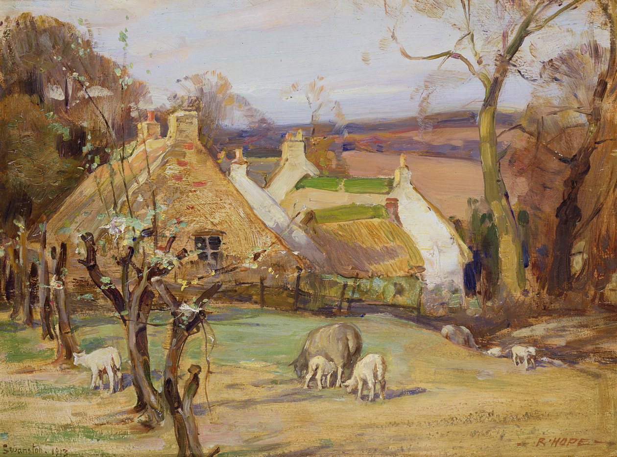 Swanston Çiftliği by Robert Hope
