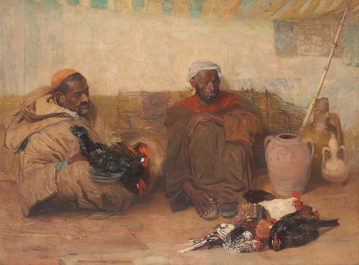 Tancalı İki Adam, 1908 by Robert Lee MacCameron