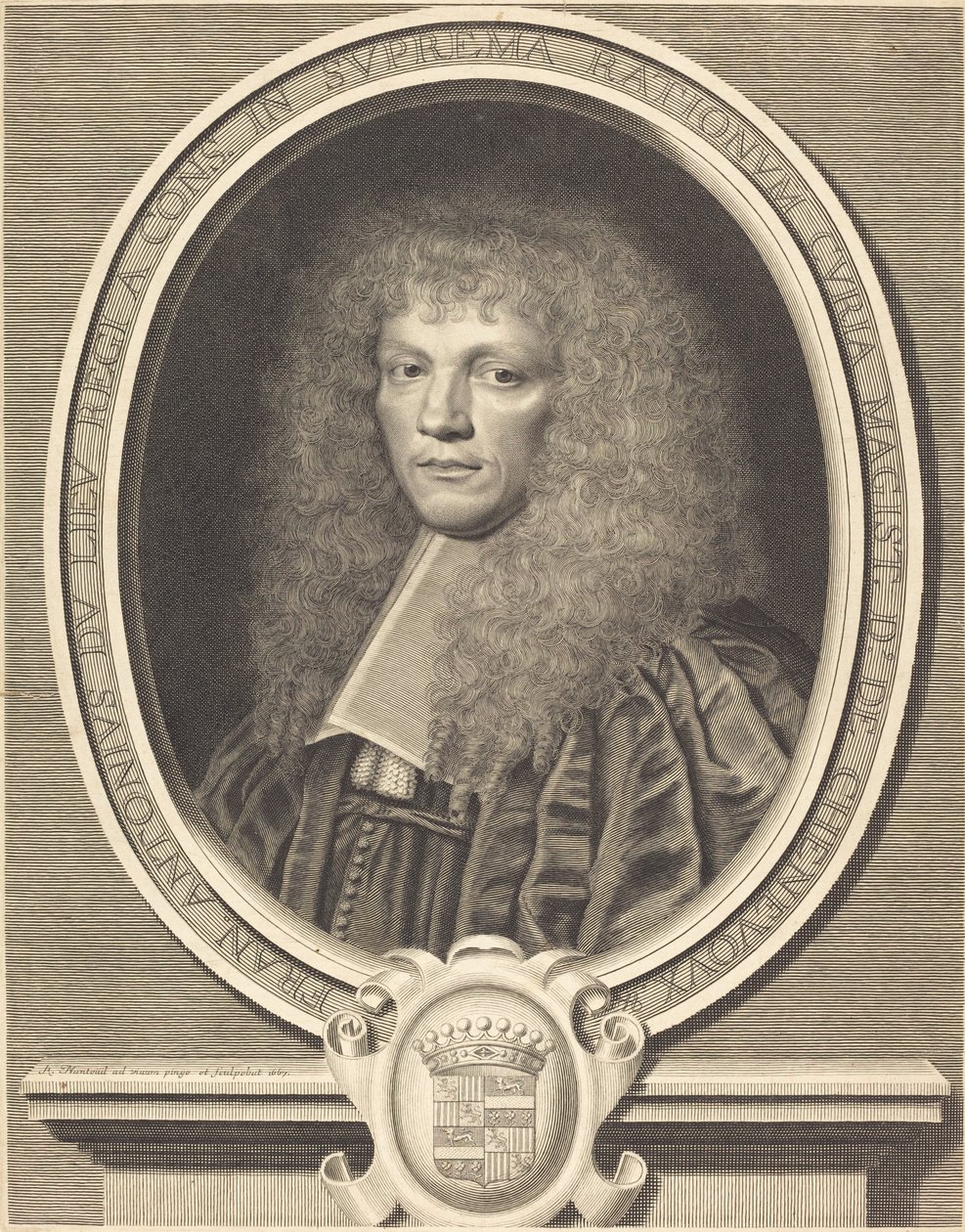 Antoine Dulieu by Robert Nanteuil