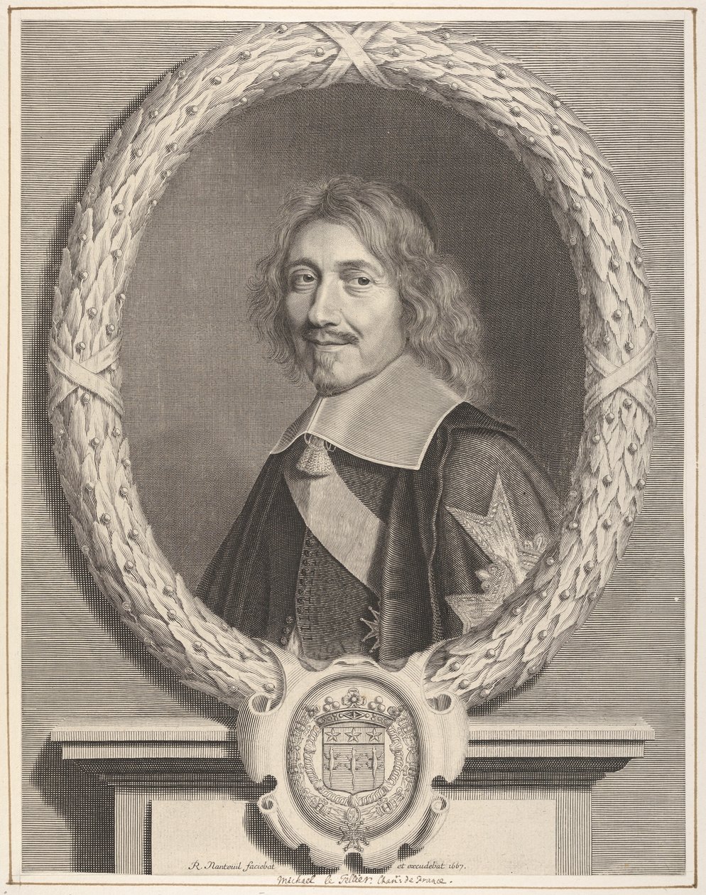 Şansölye Le Tellier, 17. yüzyıl. by Robert Nanteuil
