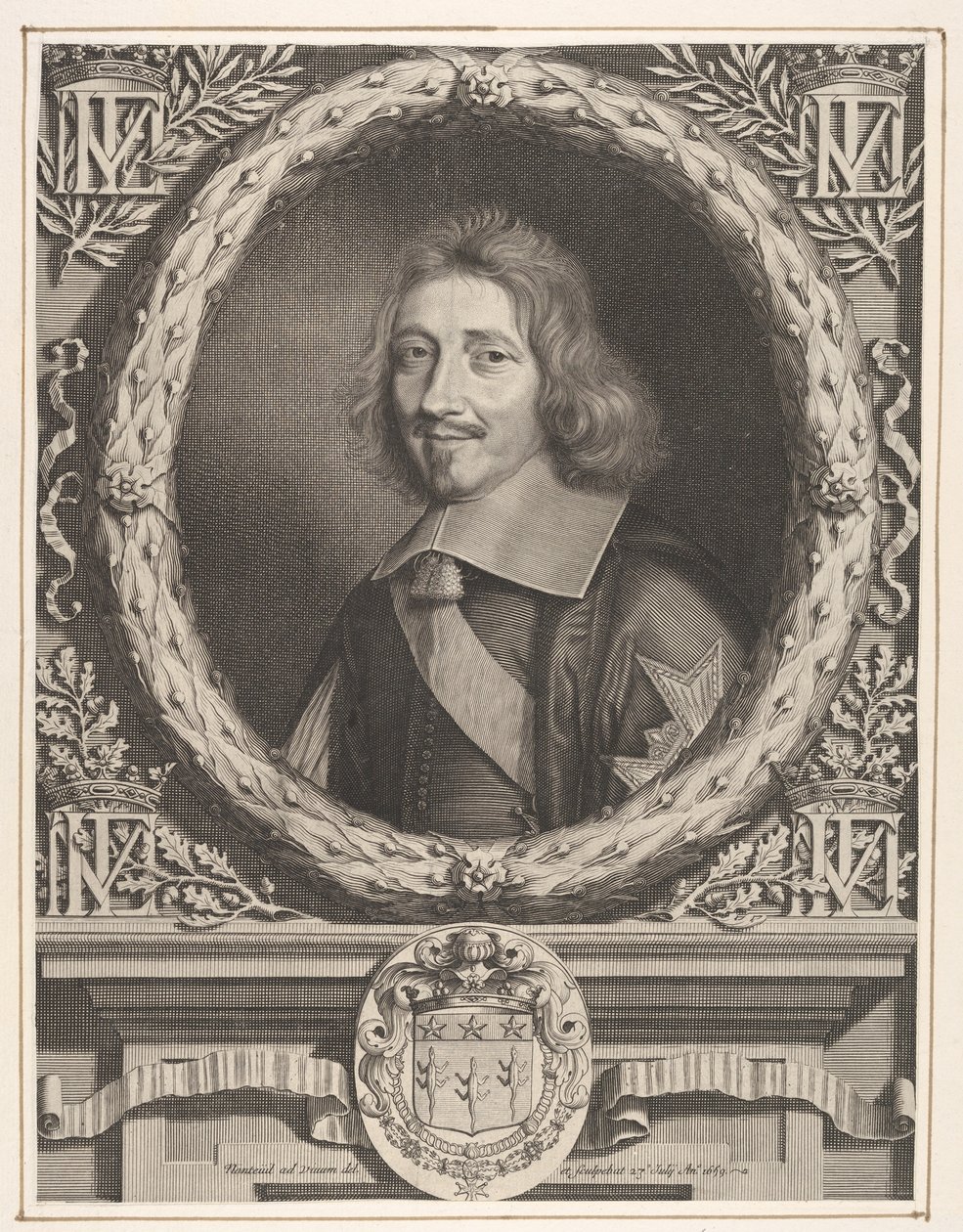 Şansölye Michel IV Le Tellier, 1659. by Robert Nanteuil