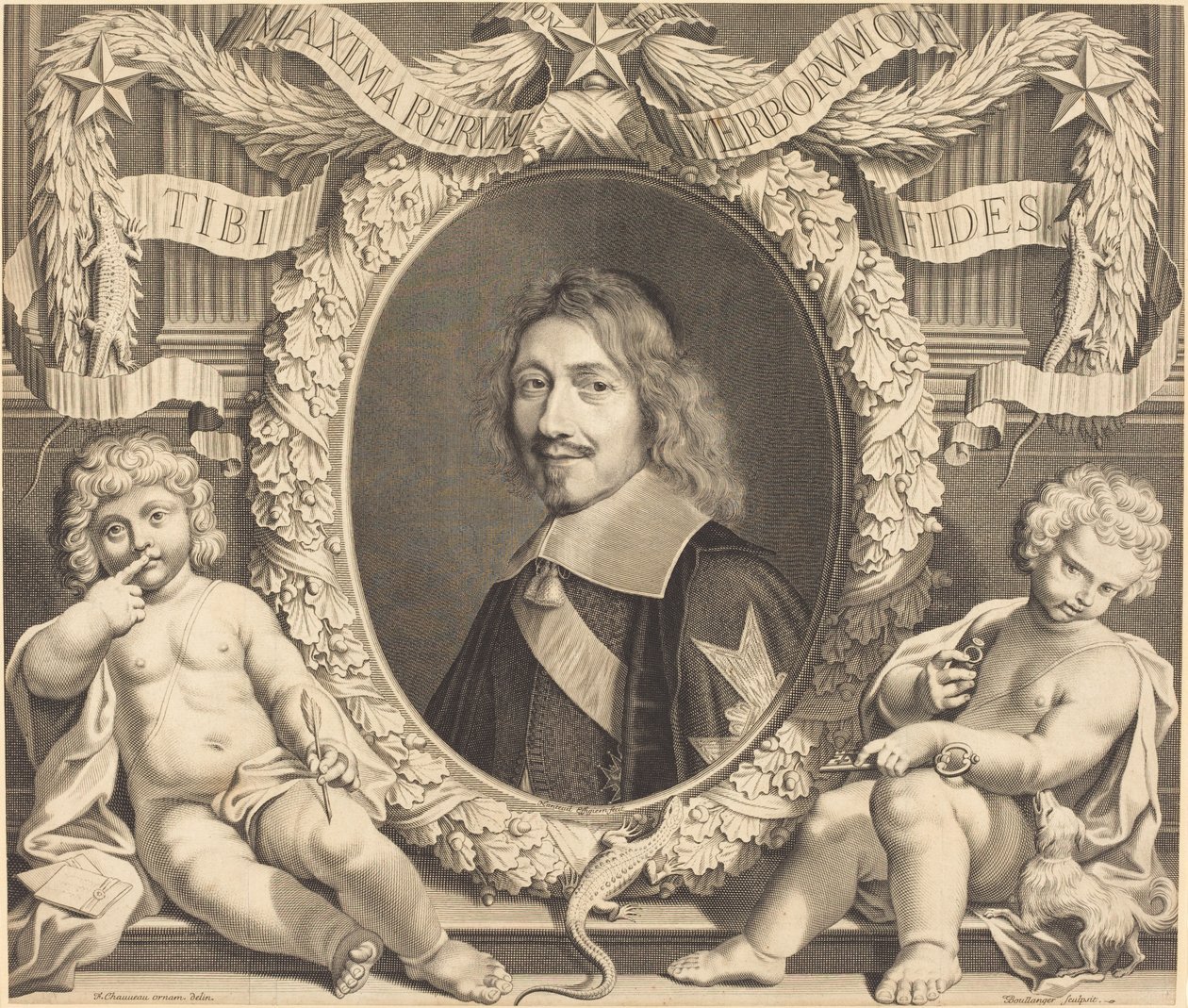 Şansölye Michel Le Tellier by Robert Nanteuil
