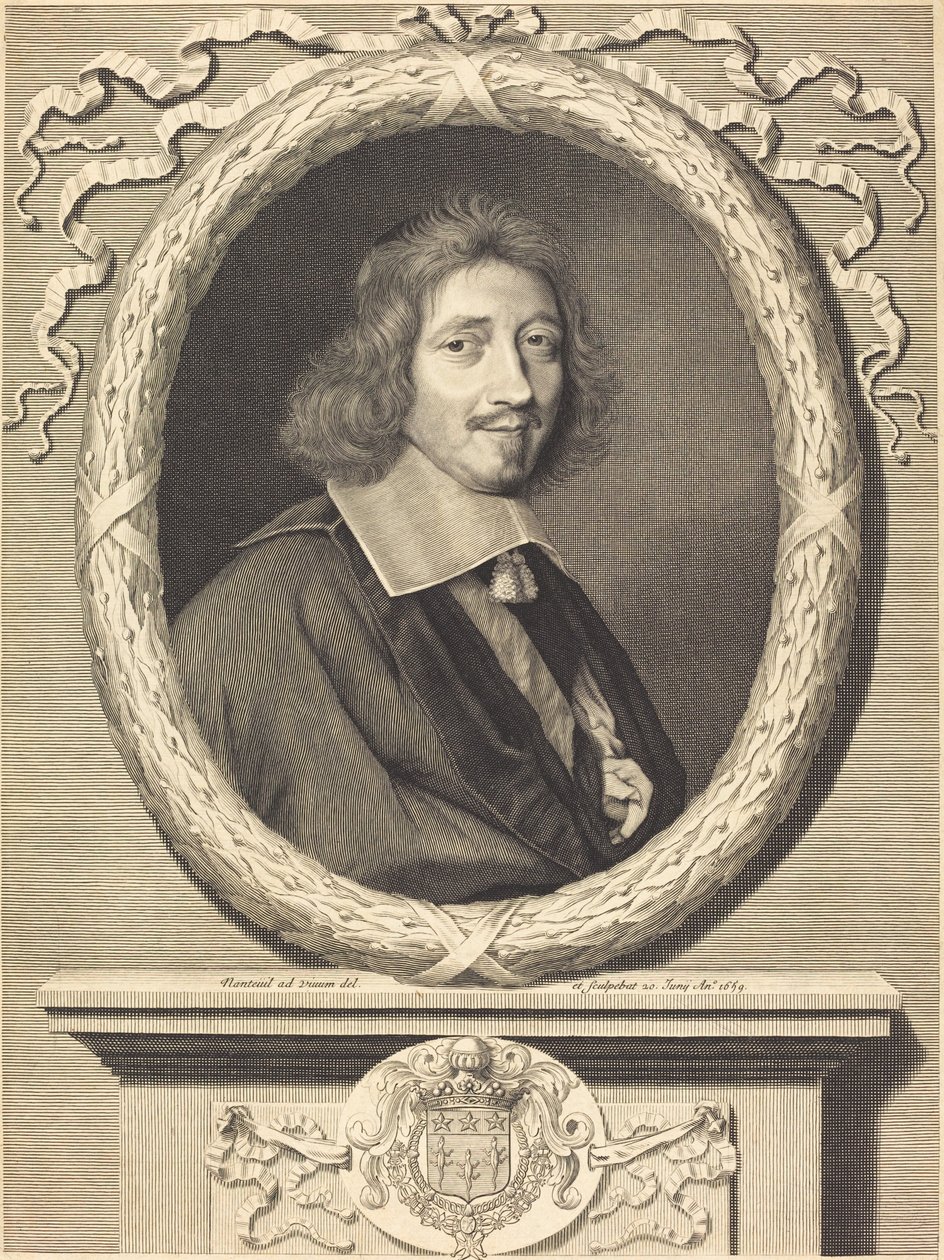 Şansölye Michel Le Tellier by Robert Nanteuil