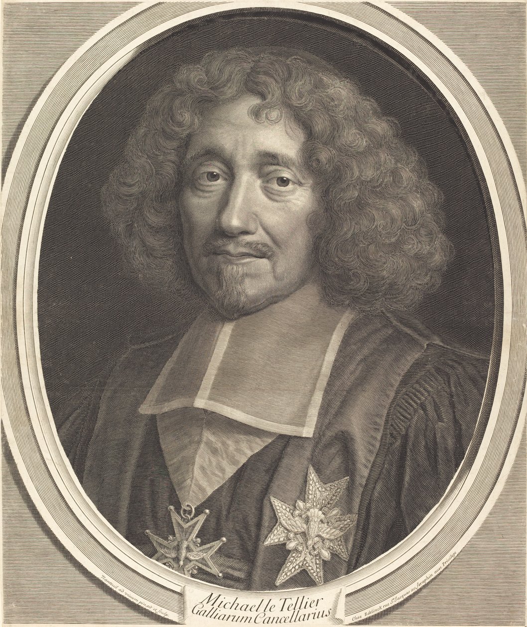 Şansölye Michel Le Tellier by Robert Nanteuil