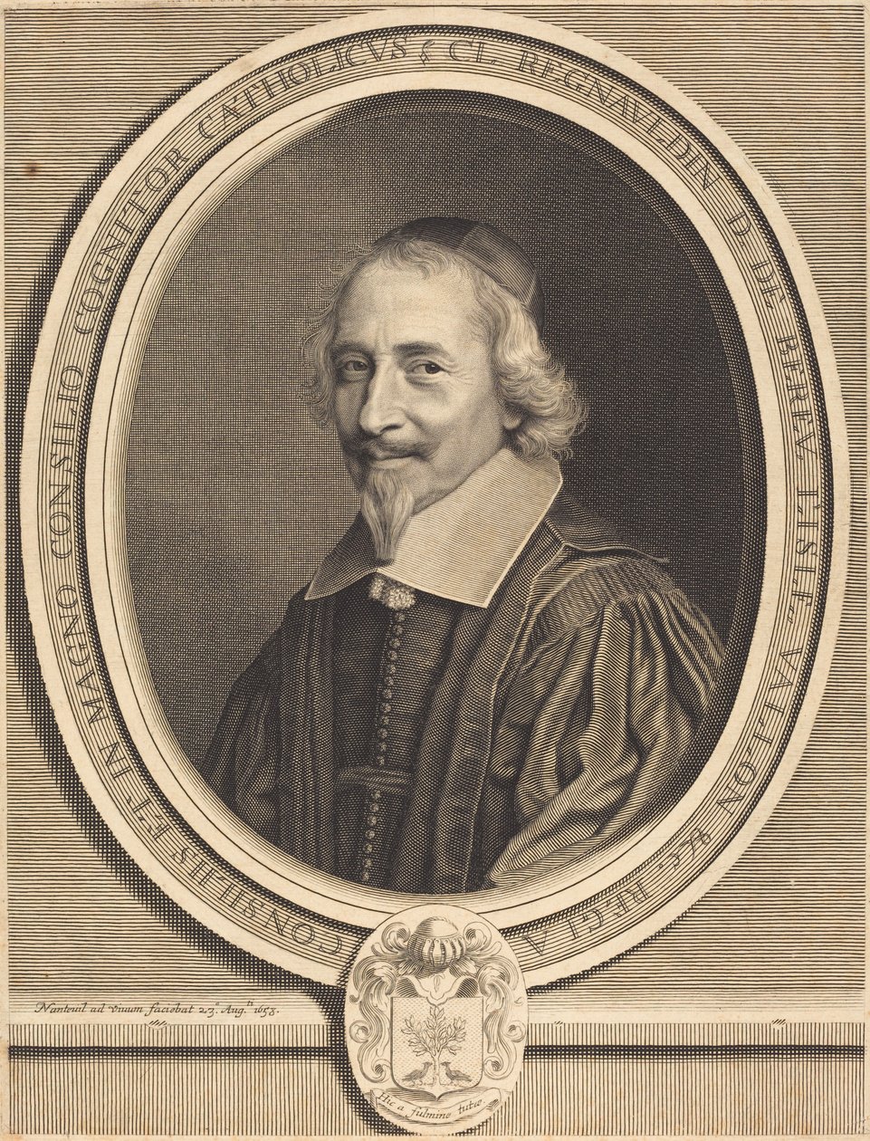 Claude Regnauldin by Robert Nanteuil