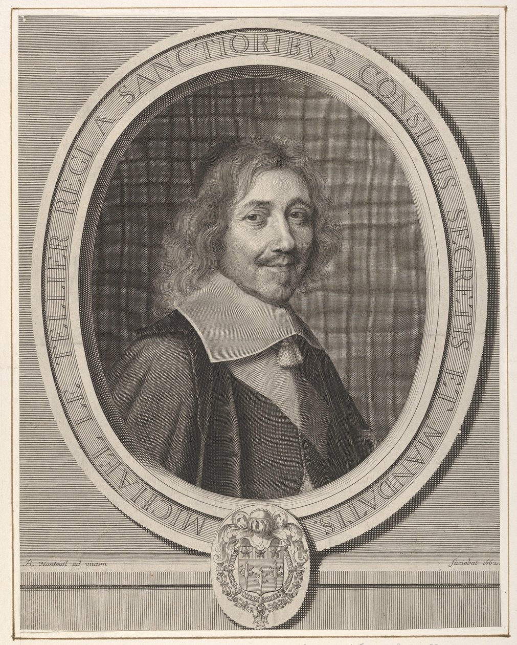 Şansölye Michel IV Le Tellier, 1662. by Robert Nanteuil
