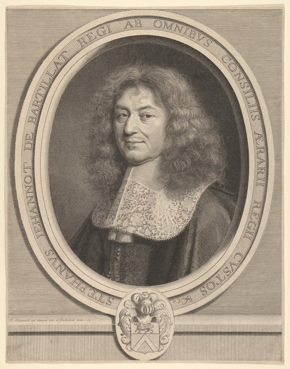 Etienne Jehannot de Bartillat, yak. 1666. by Robert Nanteuil