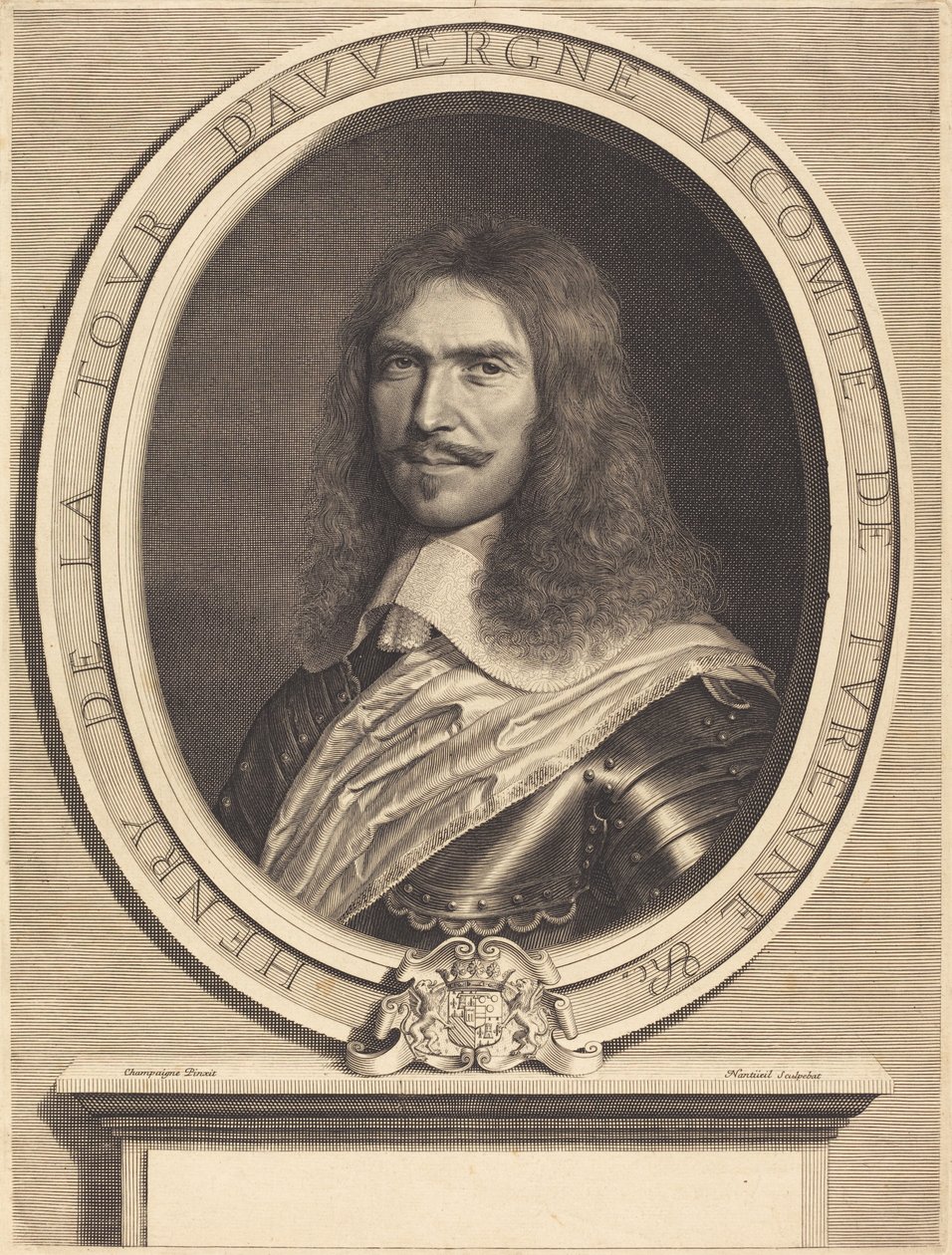 Mareşal de Turenne by Robert Nanteuil after Philippe de Champaigne