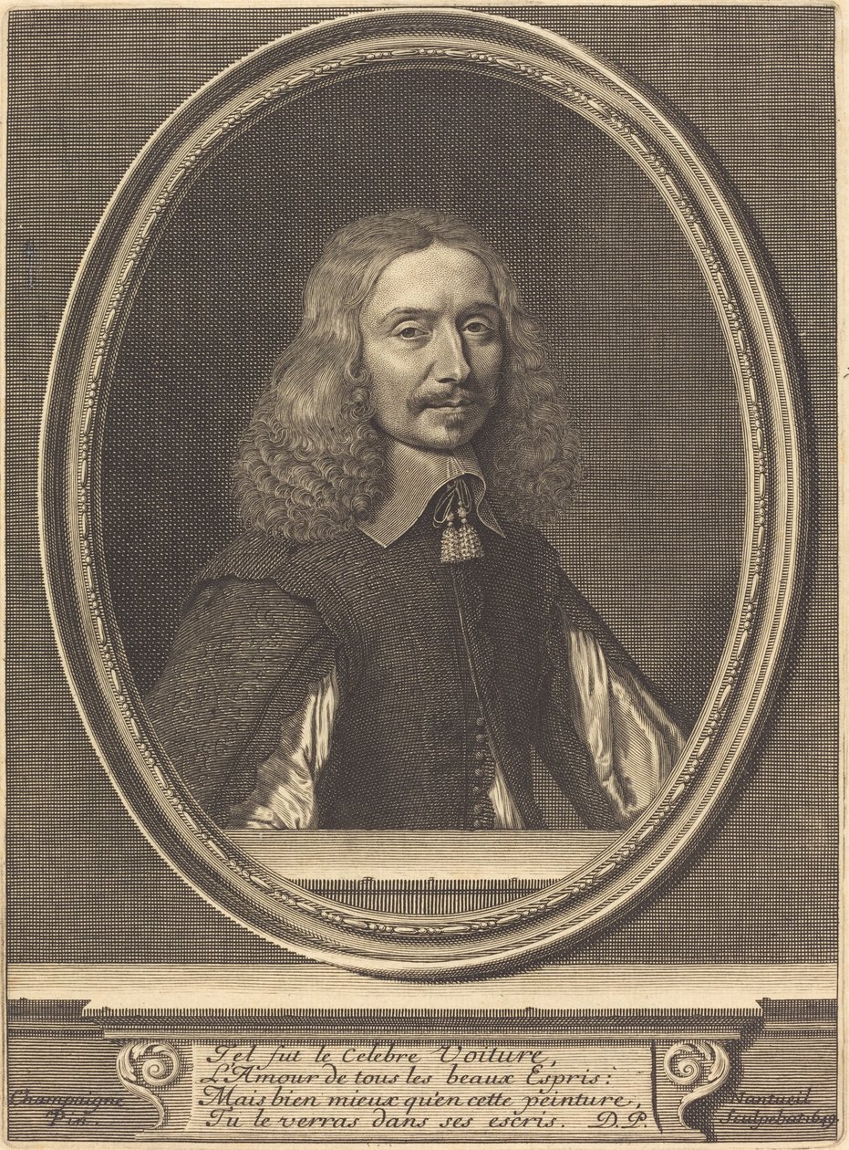 Vincent Arabası by Robert Nanteuil after Philippe de Champaigne