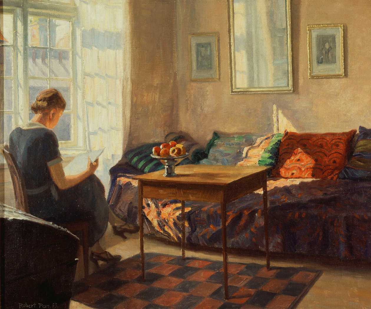 Pencereden Okuyan Kadın by Robert Panitzsch