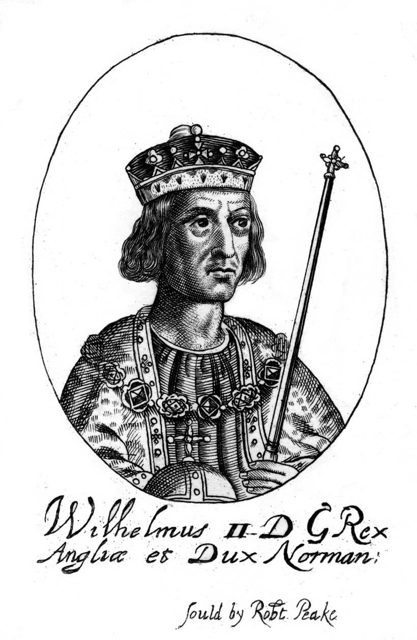 Kral William II. by Robert Peake