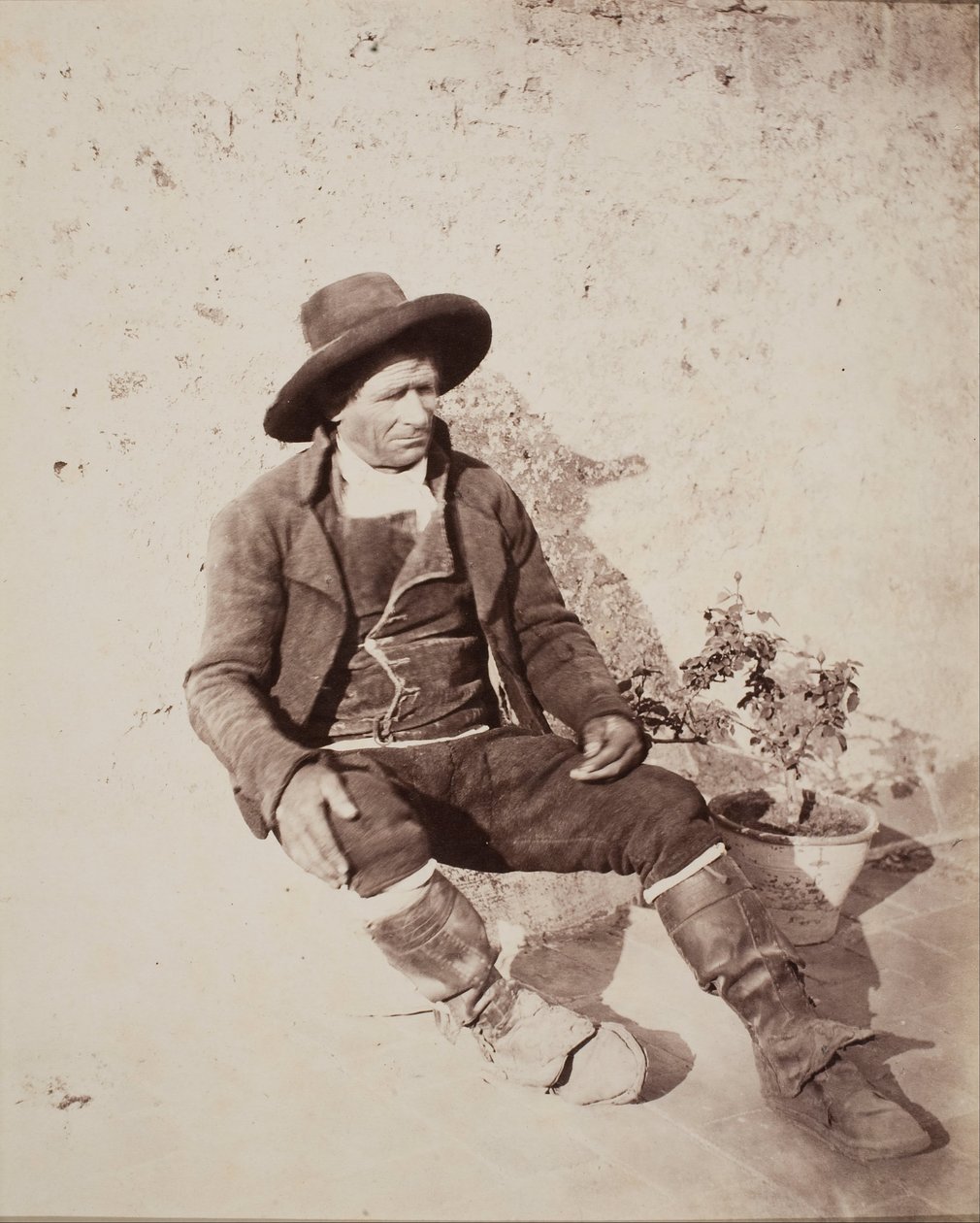 Yaşlı adam – Endülüslü çiftçi by Robert Peters Napper