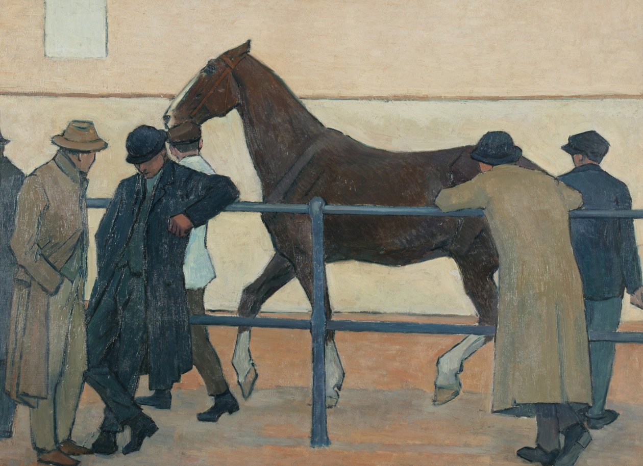 At Satıcıları by Robert Polhill Bevan