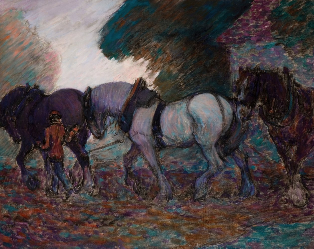 Çiftçilik Ekibi, Şafak, 1906. by Robert Polhill Bevan