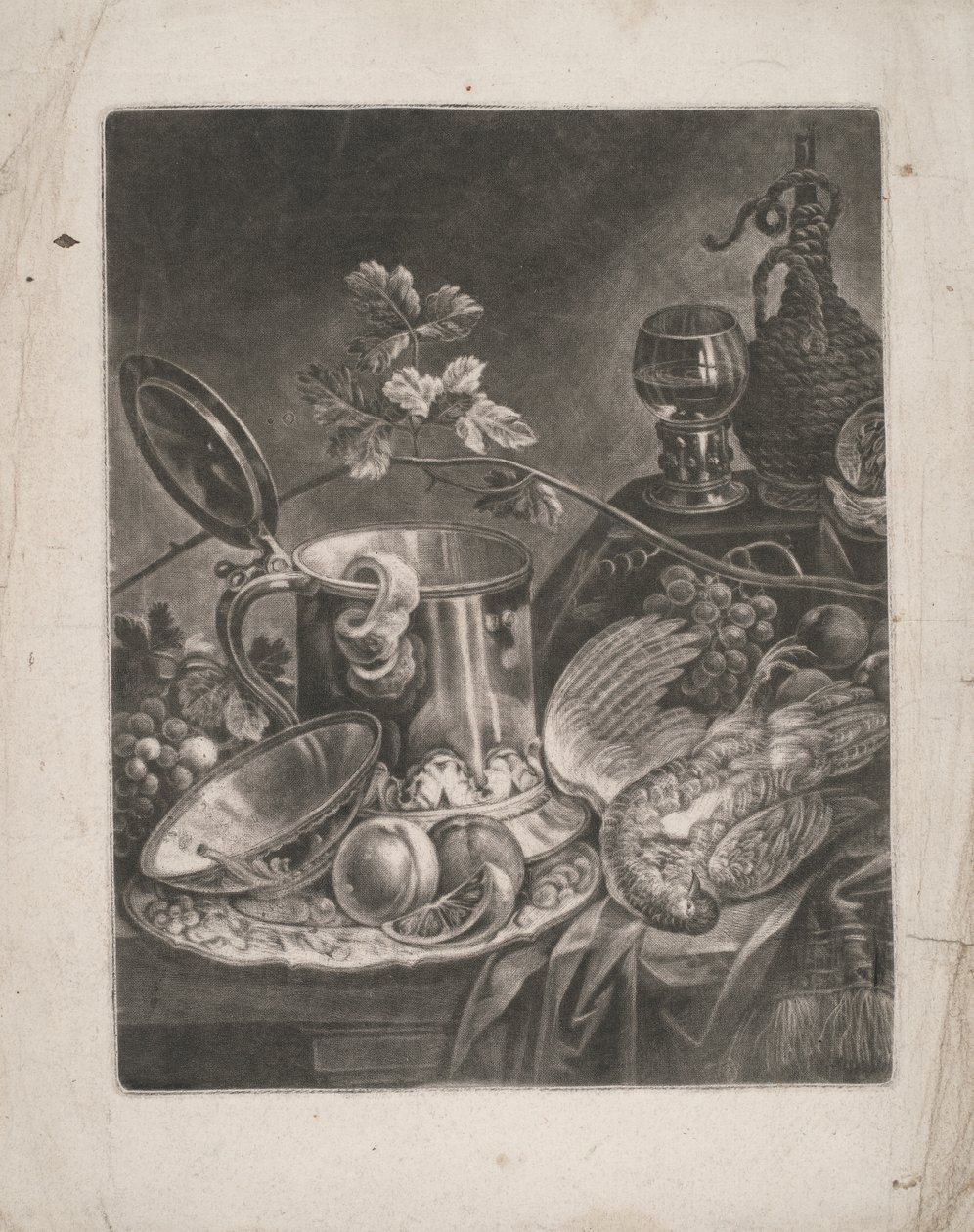 Nargile ve Tatlı Tabağı ile Natürmort by Robert Robinson