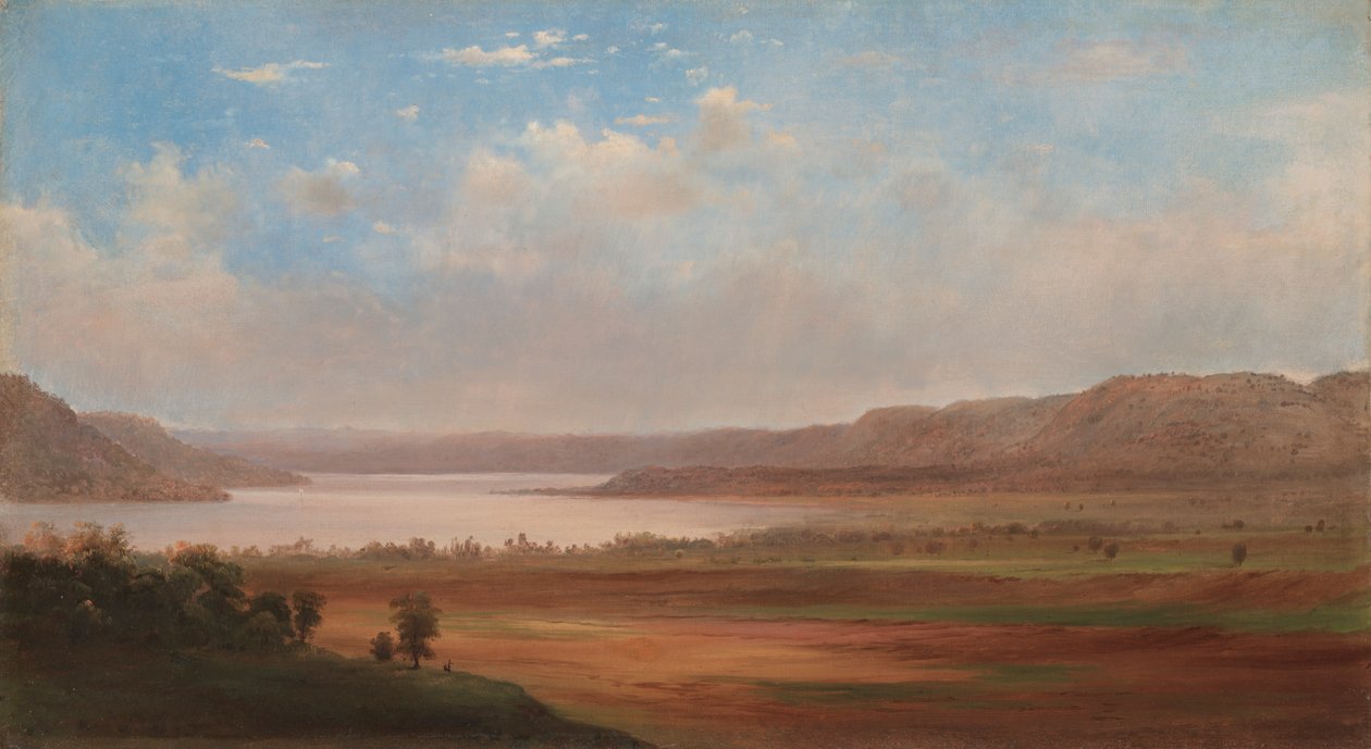 Pepin Gölü manzarası, Minnesota by Robert S. Duncanson