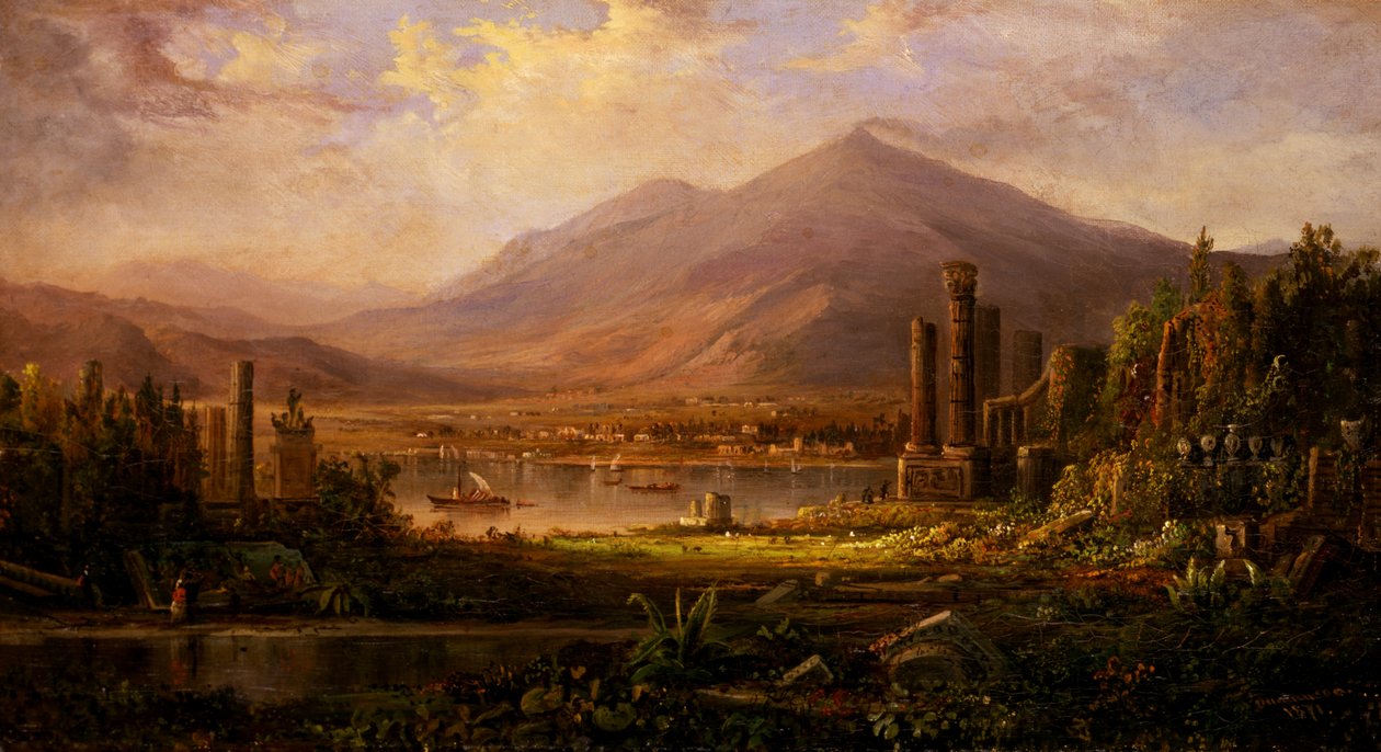 Pompei, 1871. by Robert Seldon Duncanson