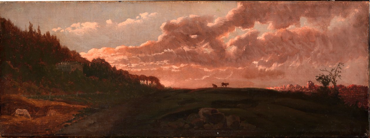 Romantik Manzara, 1871. by Robert Seldon Duncanson