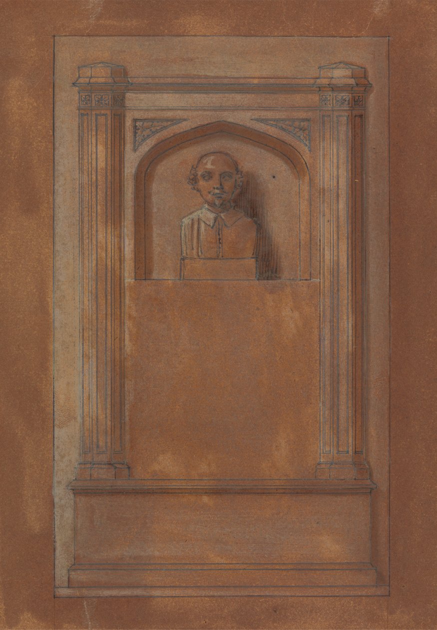 Shakespeare büstü by Robert Smirke