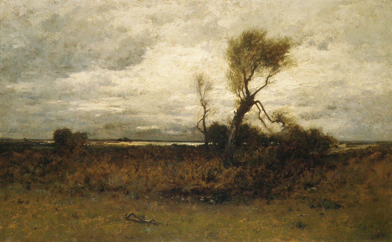 Sahile yakın, ca. 1885. by Robert Swain Gifford