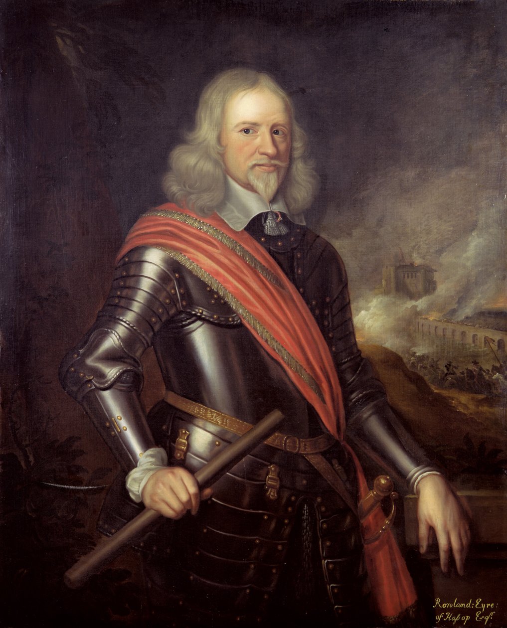 Hassop'tan Albay Rowland Eyre (1600-72) by Robert Walker