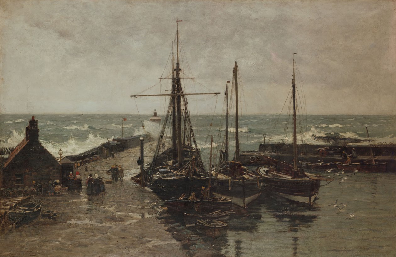 Ev ve Barınak, 1905. by Robert Weir Allan