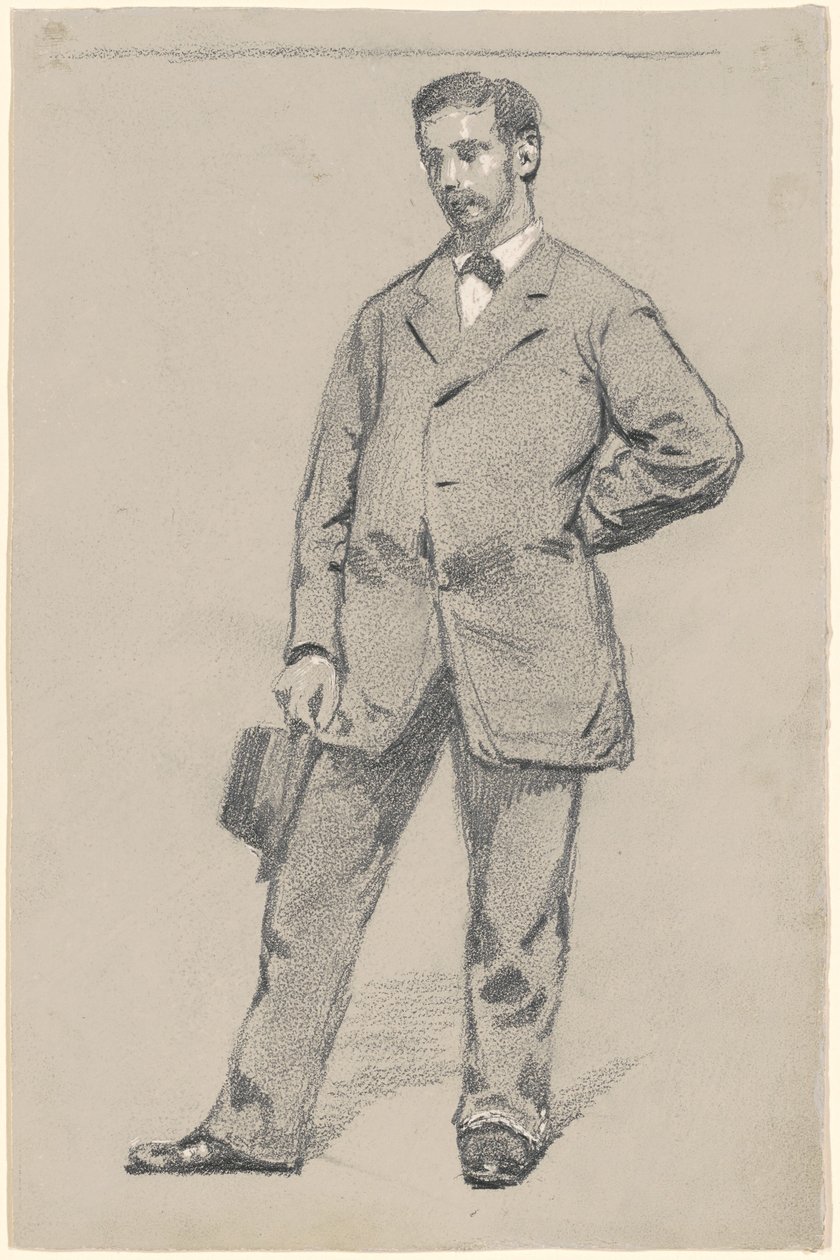 ayakta adam by Robert William Vonnoh