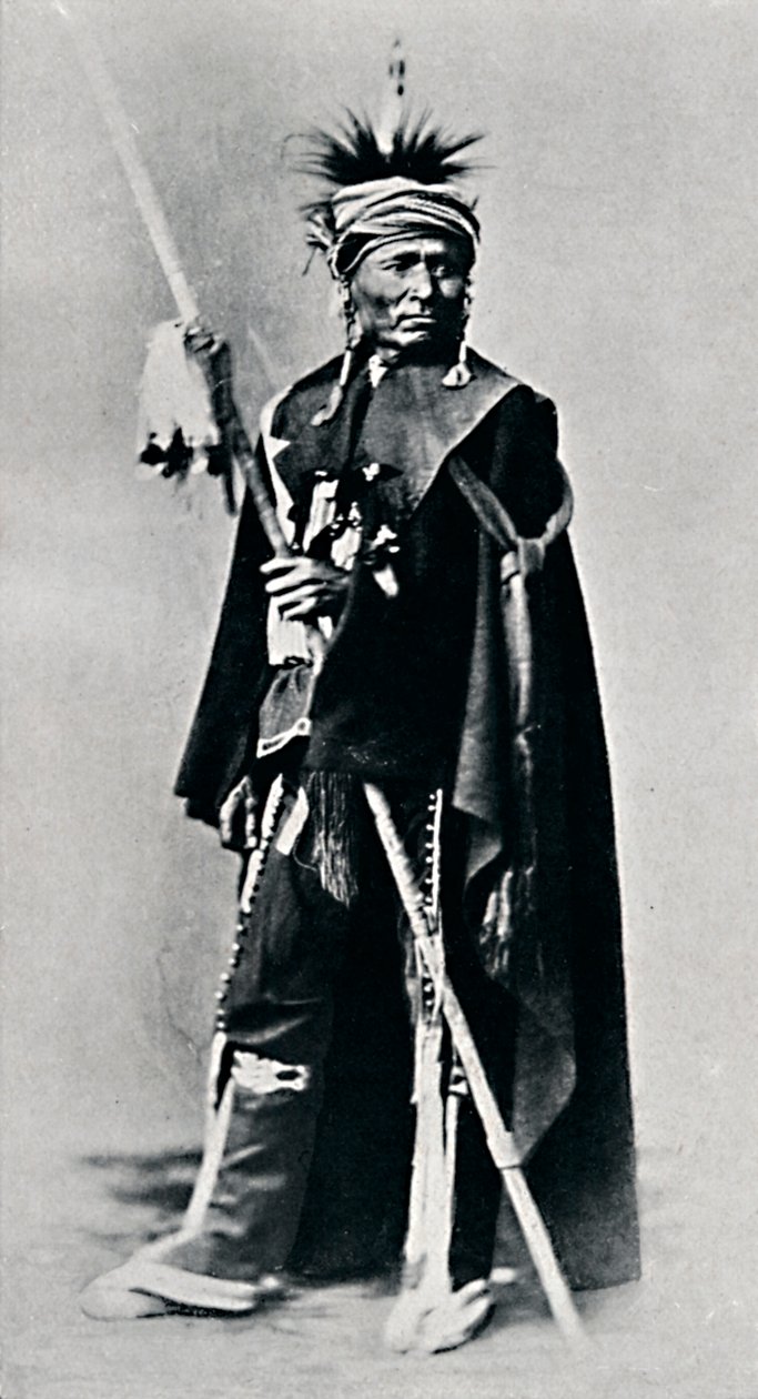 Cesur bir Algonquin, 1912 by Robert Wilson Shufeldt