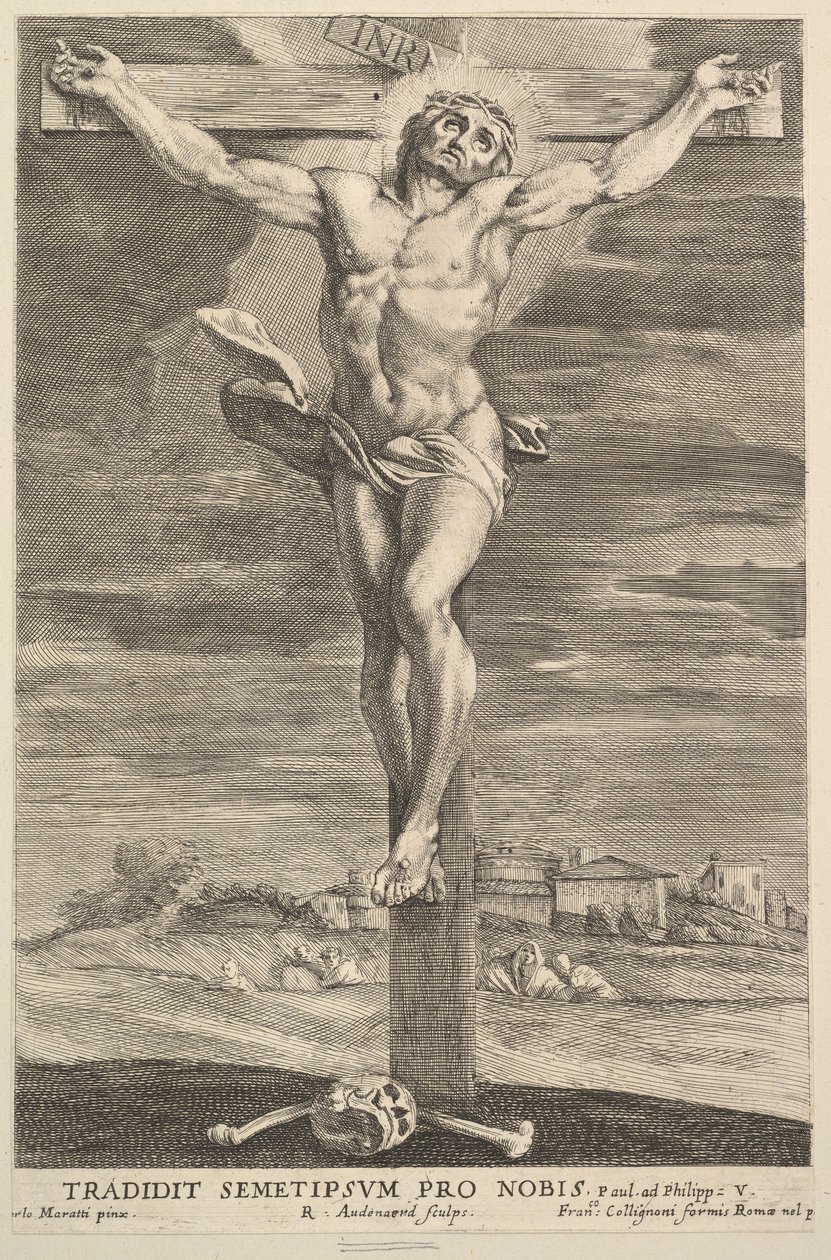 Çarmıha Gerilme, 1670-90. by Robert van Audenaerde