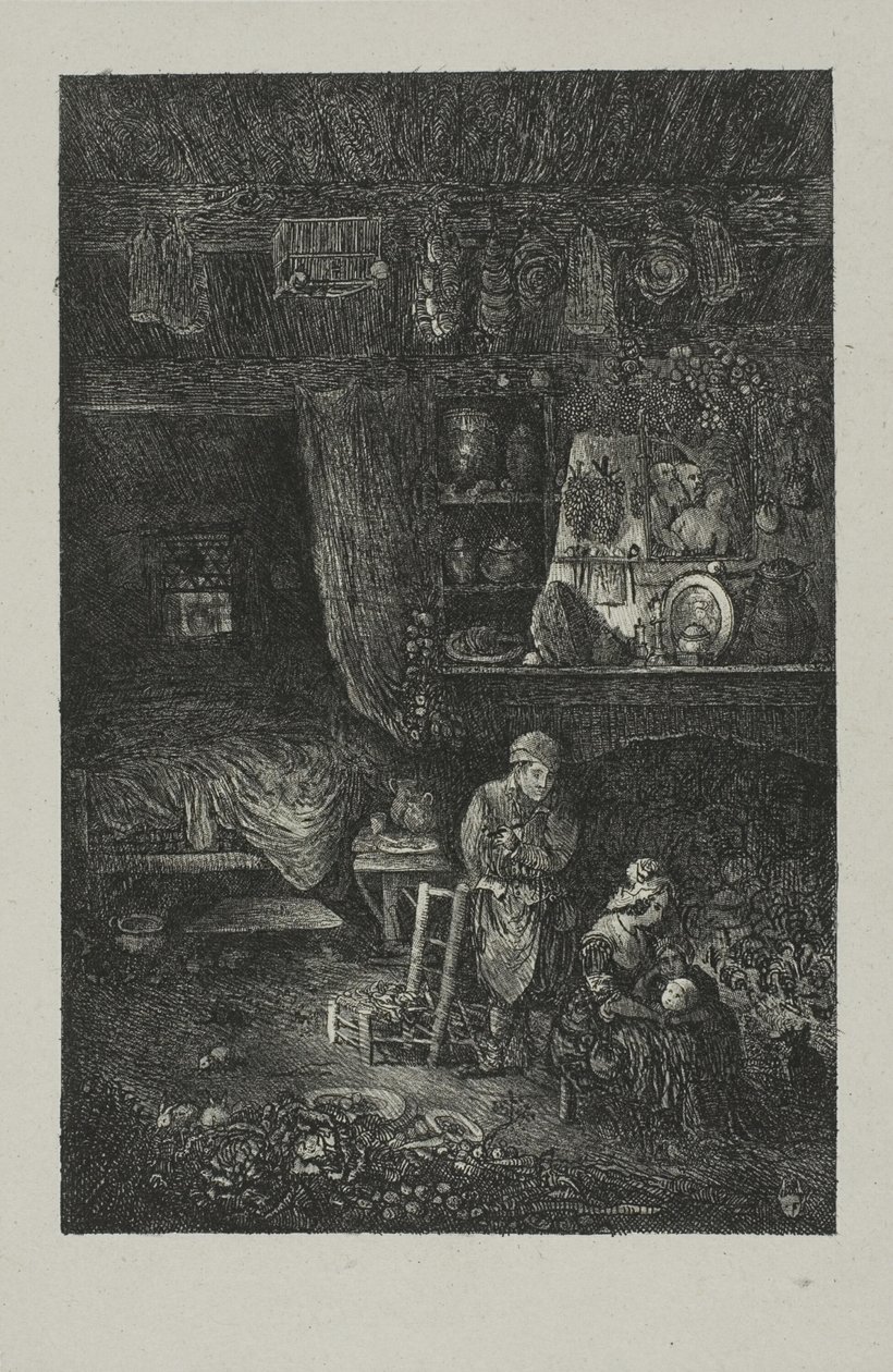 Flaman İç by Rodolphe Bresdin